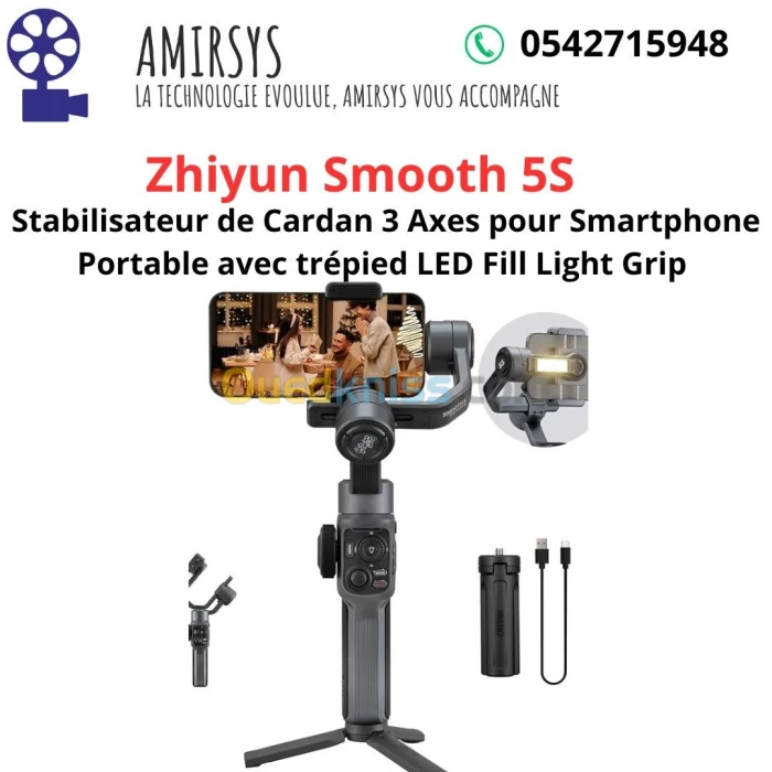 Stabilisateur Smooth 5S Zhiyun