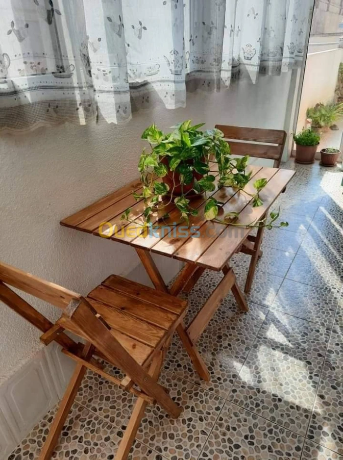 Table et chaise pliante