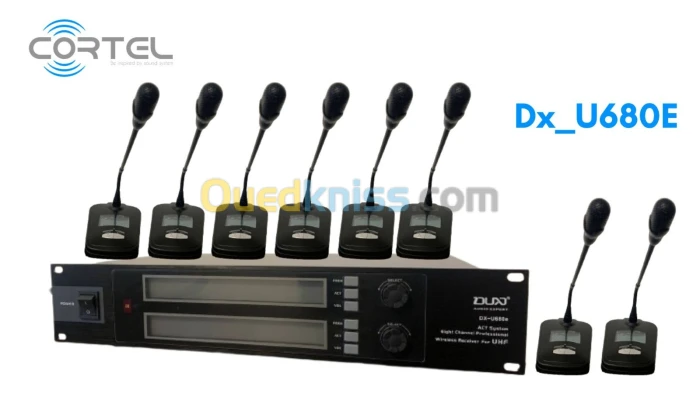 DX_U680E système de conférence sans fil