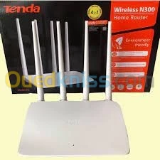 Point D'Acces Tenda F6 N300Mbps 2.4GHz 4x5dbi
