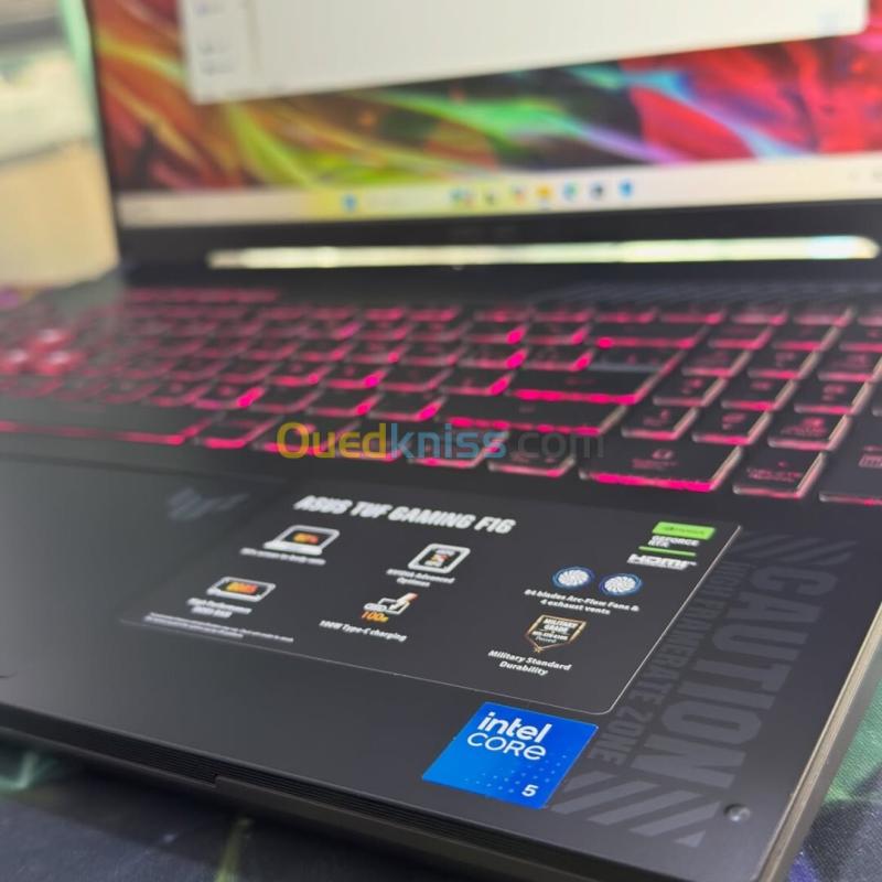 ASUS TUF GAMING F16 FHD+ 16.1" IPS 144HZ | INTEL CORE 5 210H | RTX 4050 6GB | 16GB RAM DDR5 | 1TB SSD NVME 4