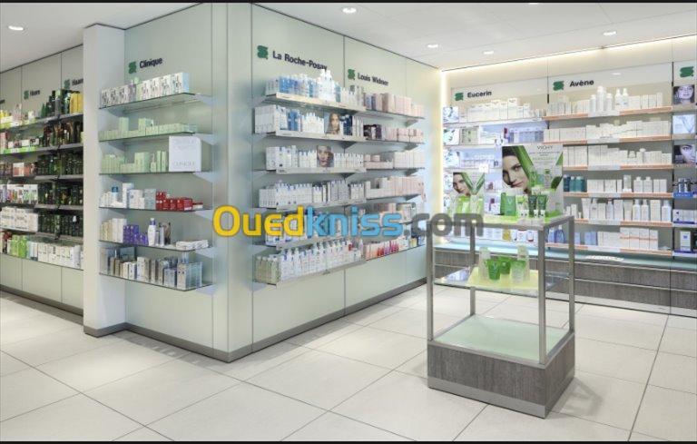  conception pharmacie, parapharmacie, cosmétique, parfumerie...