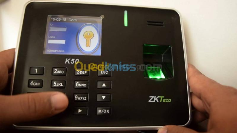 Pointeuse Biometrique ZK TECO K50