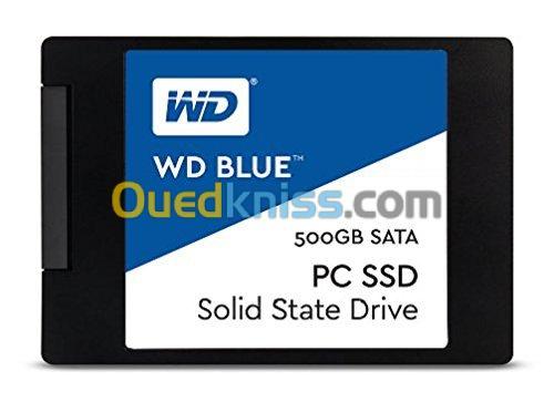Disque WD SSD 500 GB BLUE 7mm