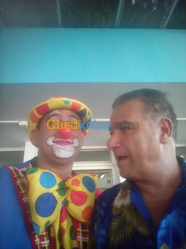 Clown Magicien Marionnettes Mascottes 
