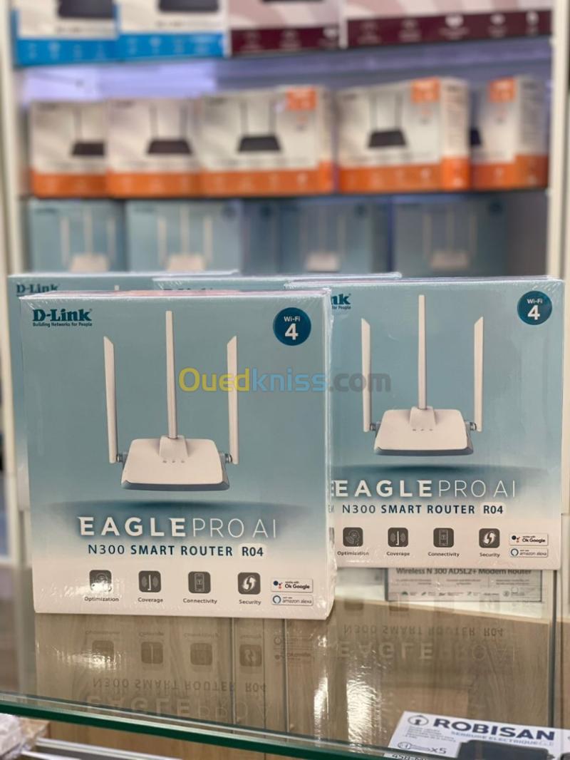 Routeur Intelligent Eagle PRO AI N300 Avec 3 Antennes R04 D-Link ...