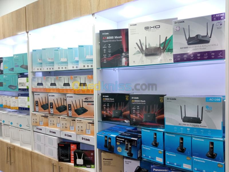 MODEM ROUTEUR ET POINT D'ACCÈS D-LINK / TP-LINK / TENDA / HUAWEI 2