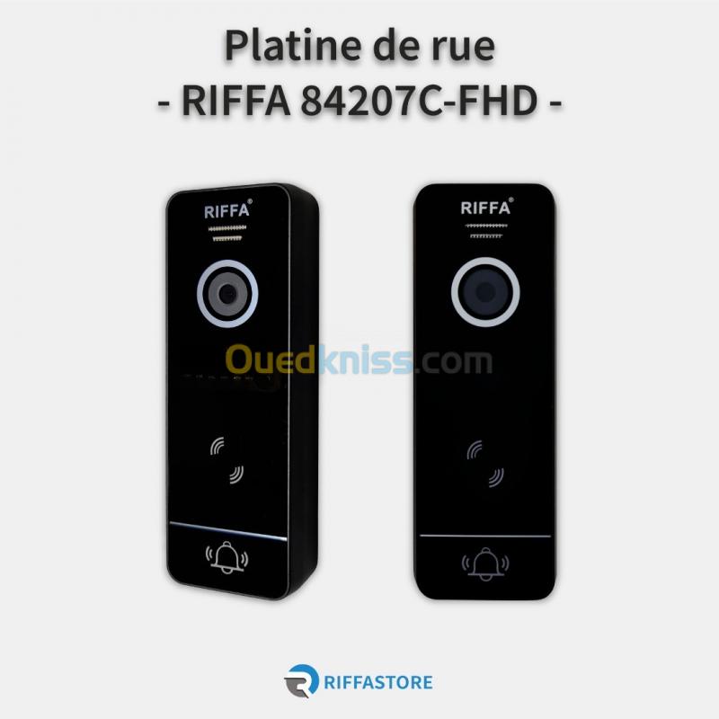  PLATINE VISIOPHONE/STATION EXTERNE RIFFA 84207C-FHD