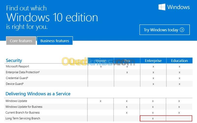 Windows 10 Home ,Pro &  Entreprise 3