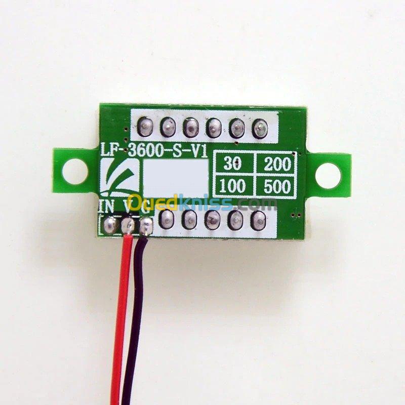 Mini voltmètre testeur DC4V-32V ARDUINO