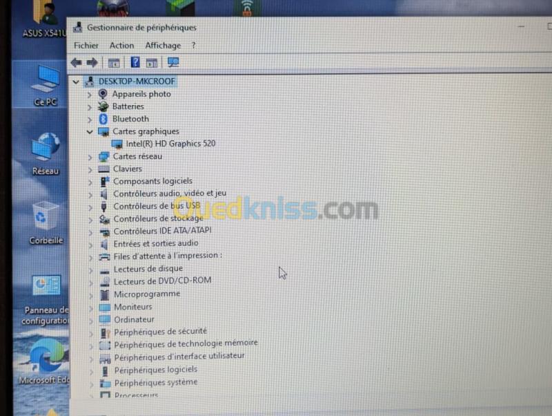 3 ASUS X541U / I3 6EME /4G/ 128 SSD /15.6 7