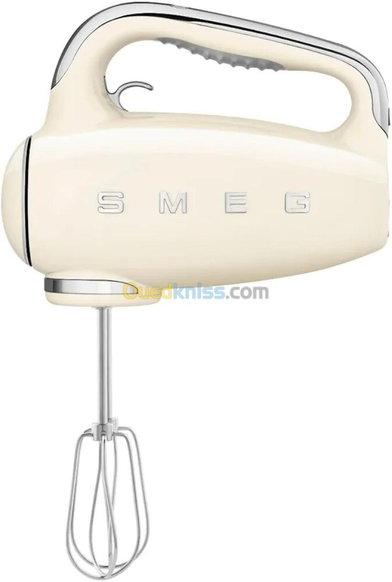 Batteur Smeg Électrique Beige 9 Niveaux de Vitesse Fonction Turbo 250W 2
