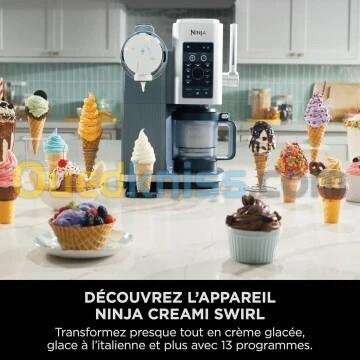 machine à glaces Ninja Sorbetière , 13 modes, a l talienne, gelatos, sorbets, milkshakes, NC701EU 4
