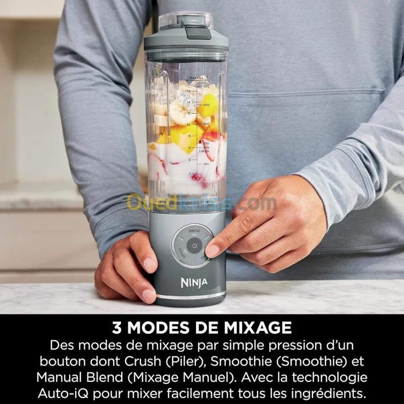 Ninja Blast Max mixeur portable 570 ml rechargeable 3 fonctions BC251EUSL 4