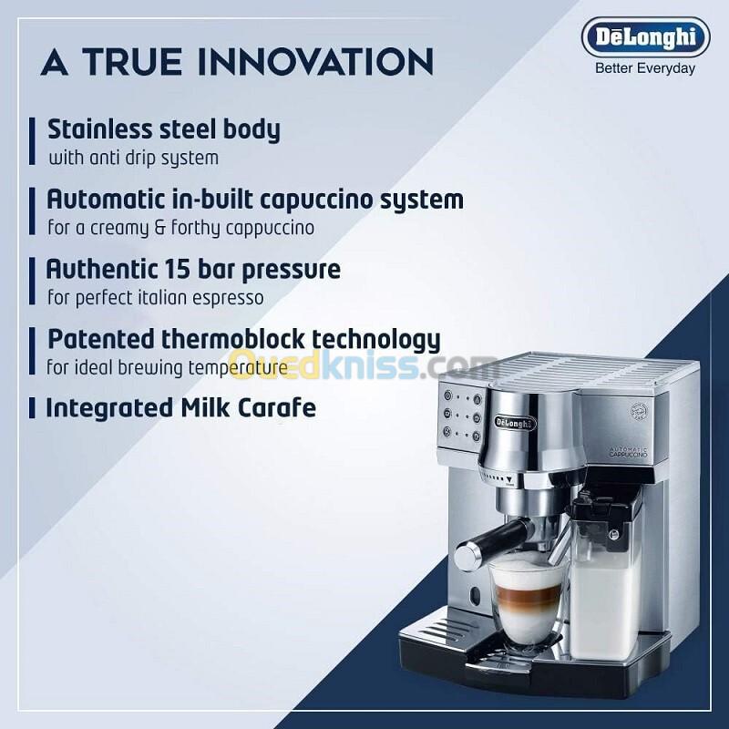 Delonghi cafetière expresso solo pompe 1450 Watts EC850M 7