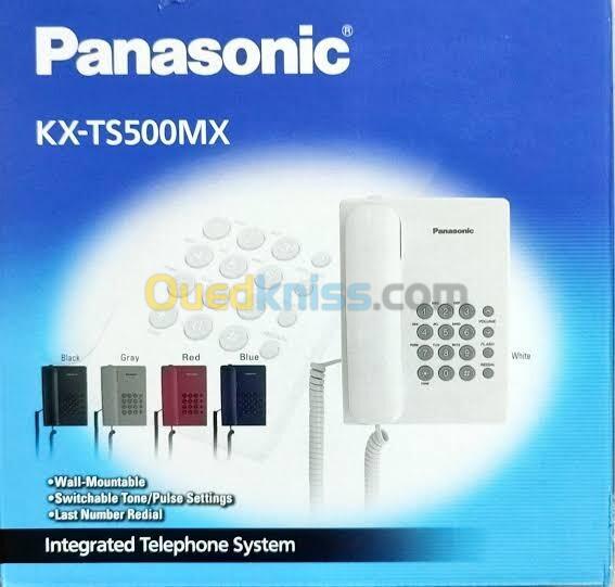 téléphone fixe analogique. KX-TS500 Panasonic