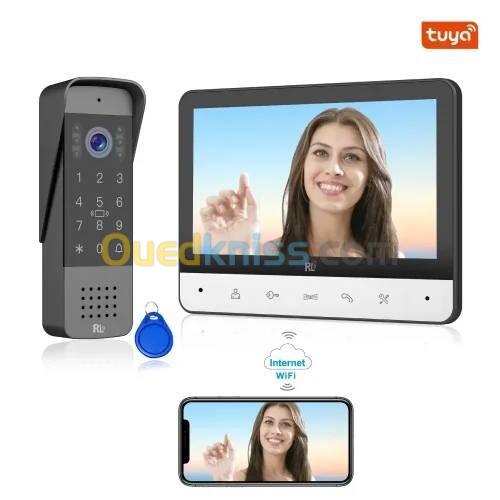 Visiophone Wifi RL-B7BID-TY Digicode intégre  فيديو فون ويفي 5