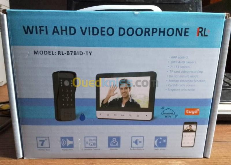 Visiophone Wifi RL-B7BID-TY Digicode intégre  فيديو فون ويفي 2