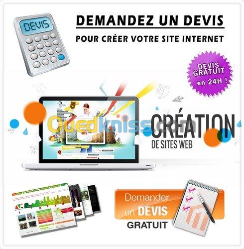 Création site web internet Algérie 