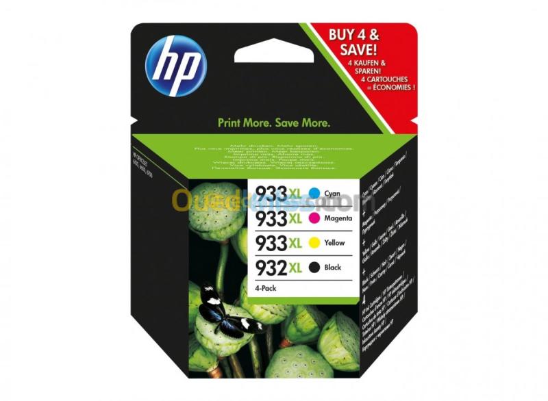 CARTOUCHE HP  Jet d'encre ORIGINE 4