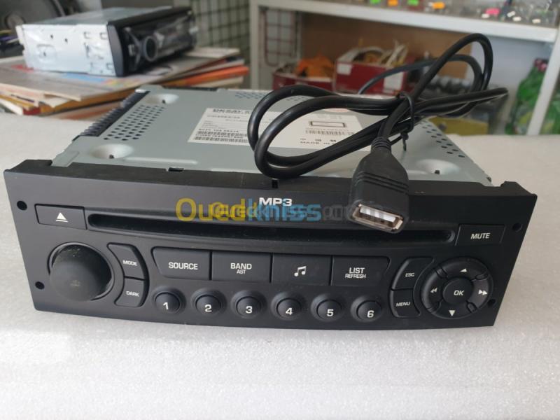 Radio peujeot MP3 207 partner berlingo Alger Algérie
