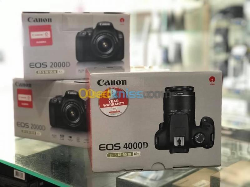  Appareil photo Canon EOS 4000D 18-55mm