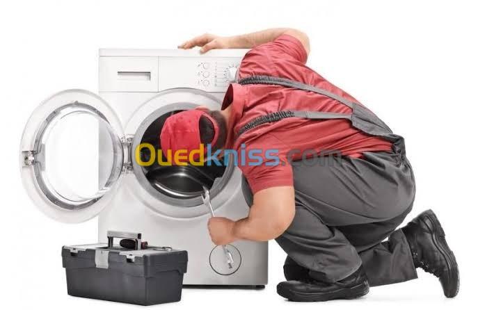 Réparation toutes marques de machine à laver disponible 7/7 j a partir de 8 h jusqu'à 22 h 