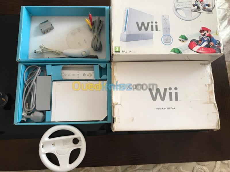  Nintendo Wii flashé + jeux