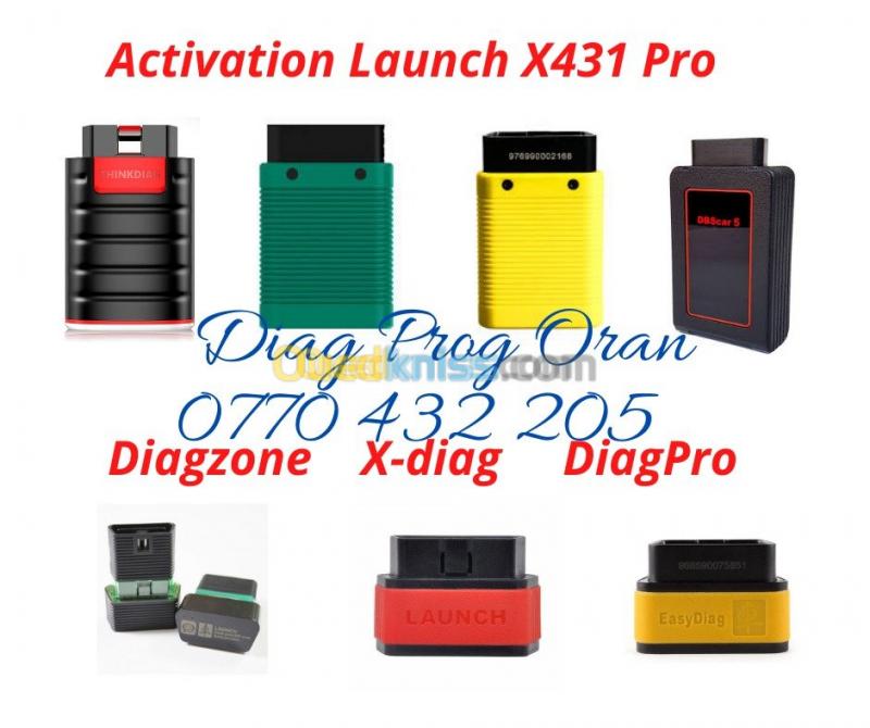  Activation Diagzone Thinkdiag Easydiag GOLO DBScar X431 Pro