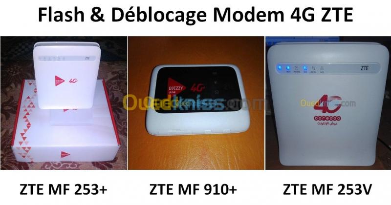 Flash & Déblocage Modem 4G ZTE