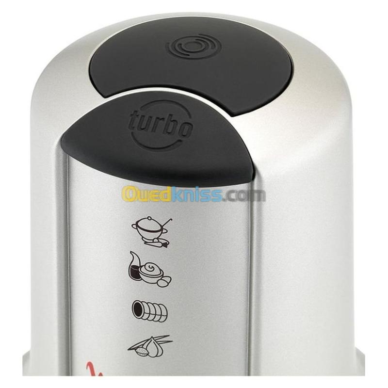  Mini Hachoir 3EN1 MOULINEX AT718A Multi Moulinette XXL, 0,8 ml- Argent - 500W - 2 VITESSES 2
