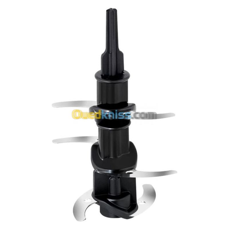  Mini Hachoir 3EN1 MOULINEX AT718A Multi Moulinette XXL, 0,8 ml- Argent - 500W - 2 VITESSES 3