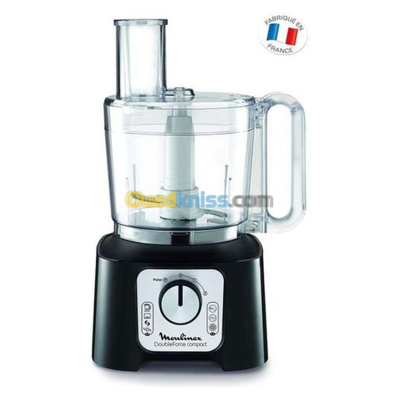 MOULINEX Robot Moulinex Fp546810 Multifonction Double Force Compact Et 9 Accessoires-Noir 3