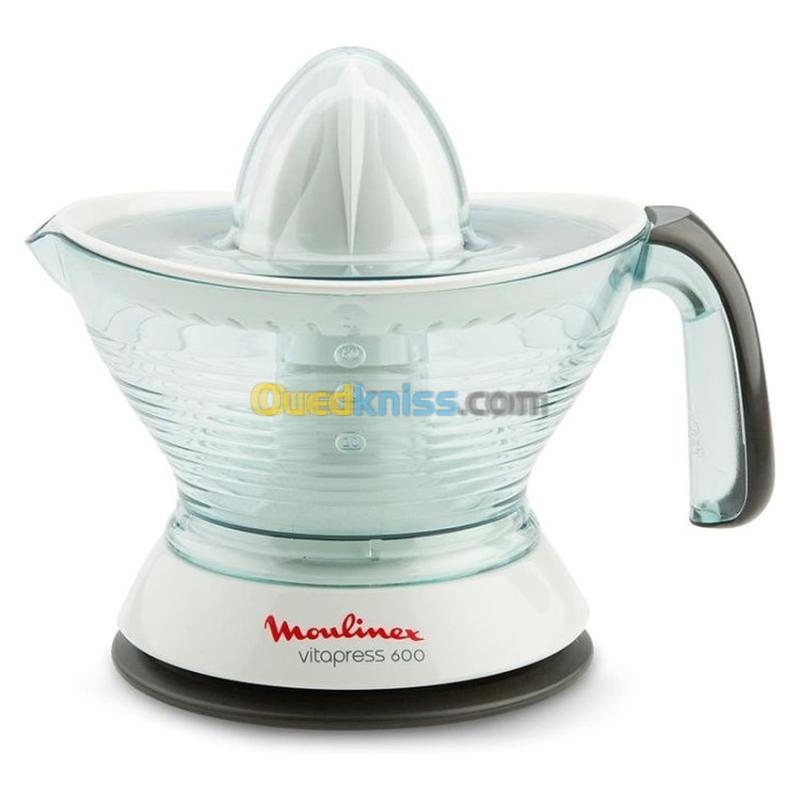 MOULINEX Presse Agrumes Pc300B10 -25W- Capacité 0,6L-Blanc/Gris Foncé 2