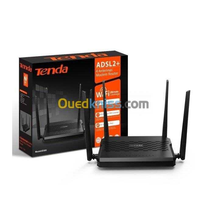  Modem router Tenda 4 antennes D305