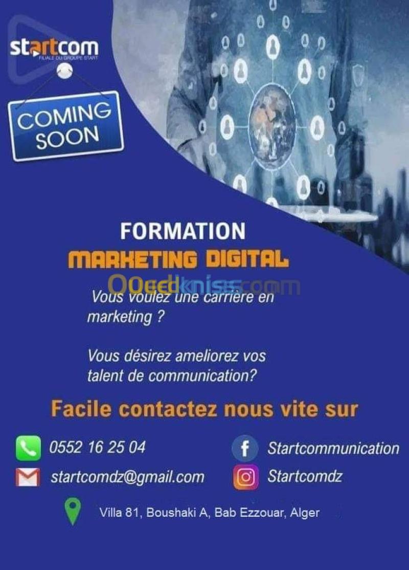 formation en marketing digital Alger Bab ezzouar - Ouedkniss.com - Algérie