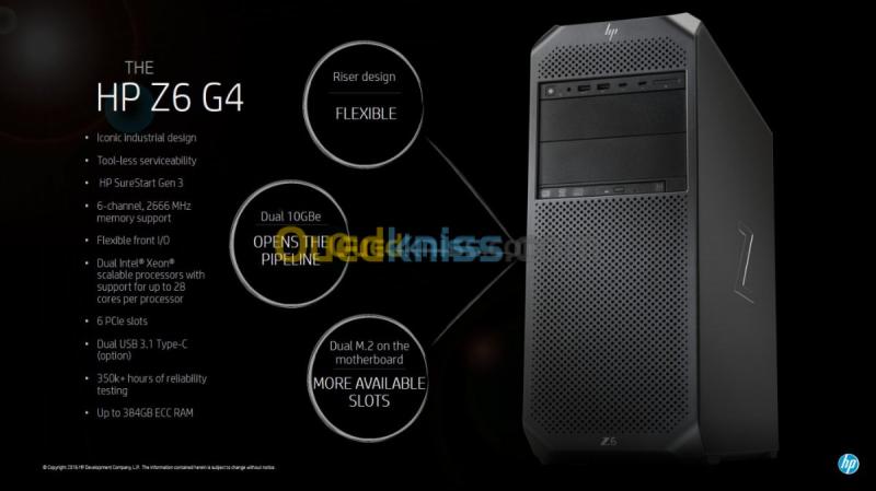 Workstation HP Z6 G4 NEUVE