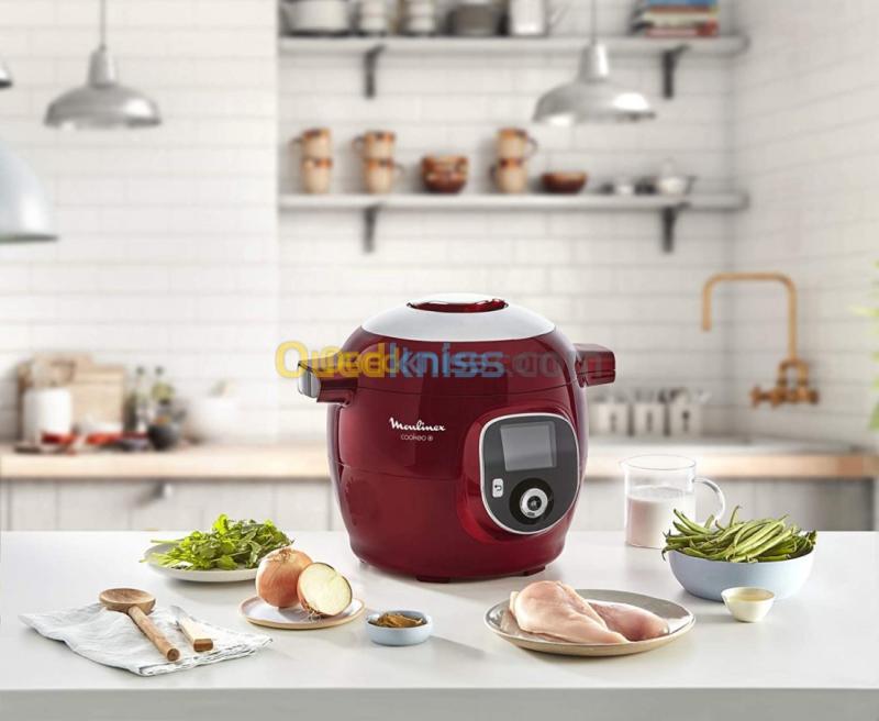  Moulinex COOKEO+ MULTICUISEUR ELECTRIQUE 6L 180 RECETTES PREPROGRAMMEES ROUGE CE85B510 3
