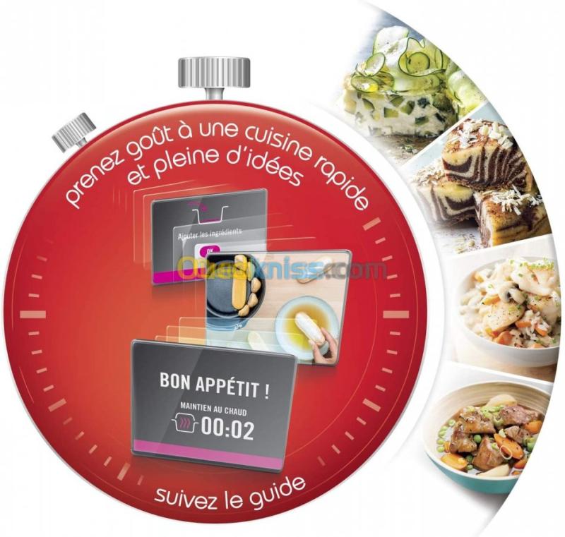  Moulinex COOKEO+ MULTICUISEUR ELECTRIQUE 6L 180 RECETTES PREPROGRAMMEES ROUGE CE85B510 4
