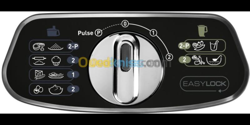 Robot moulinex Multifonction Fp821811 Double Force 1000 W-Noir 28 Fonctions 3