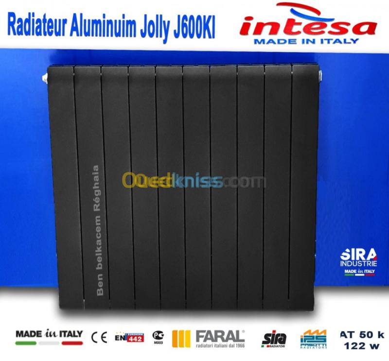 Radiateur Aluminium Noir 8-10-12 élém