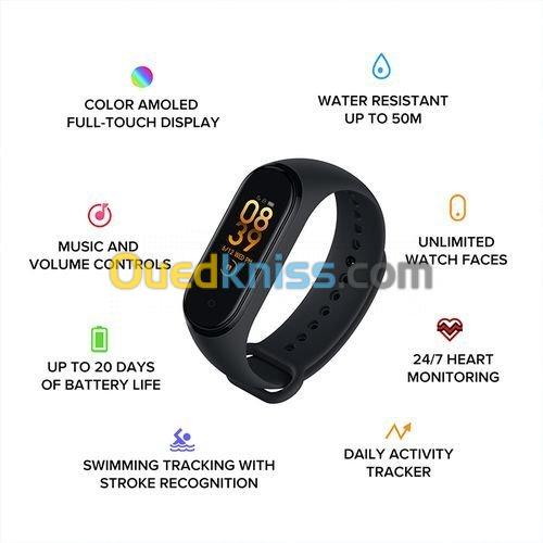  XIAOMI Bracelet Intelligent - Smart Watch Mi Band 4 - Android & Ios - Noir