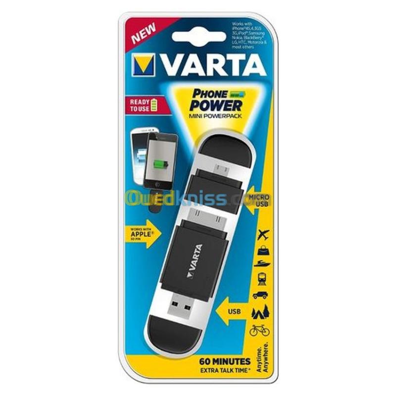  VARTA Batterie De Secour - Chsp0011 - Noir