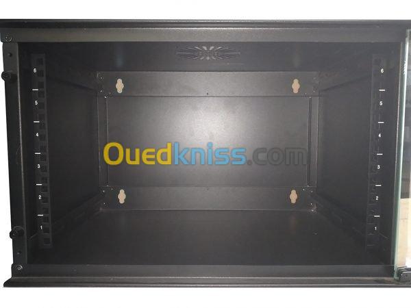 Armoire rack réseau 6U 520×400, murale 4