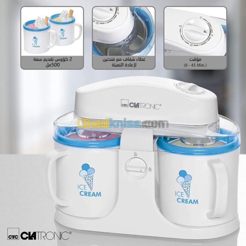 Machine à Crème Glacée - Clatronic 3