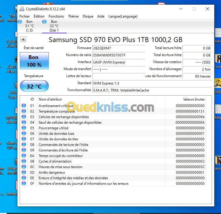 SSD SAMSUNG 1TB 970 EVO PLUS