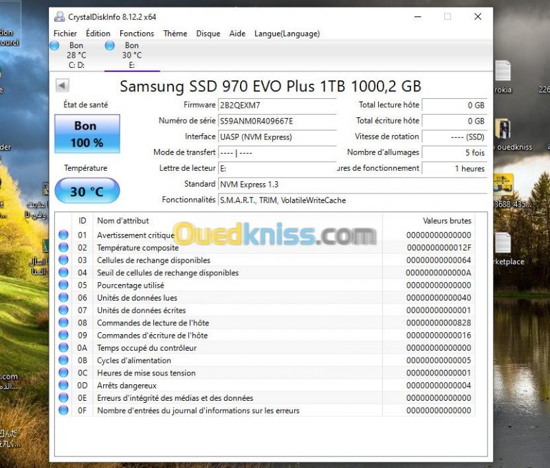 SSD SAMSUNG 1TB 970 EVO PLUS