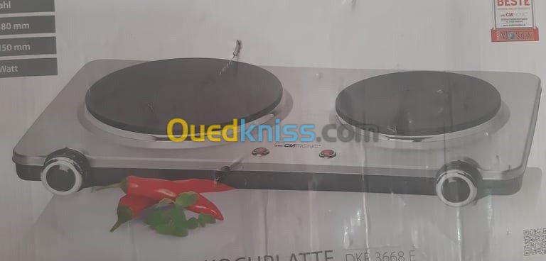 Plaque Chauffante Double En Inox Clatronic 11