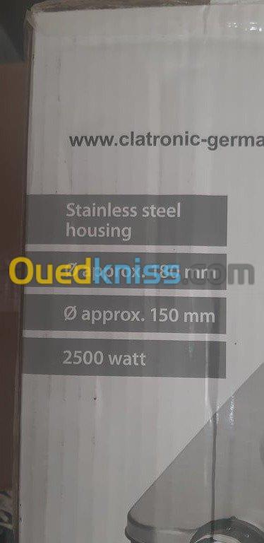 Plaque Chauffante Double En Inox Clatronic 10