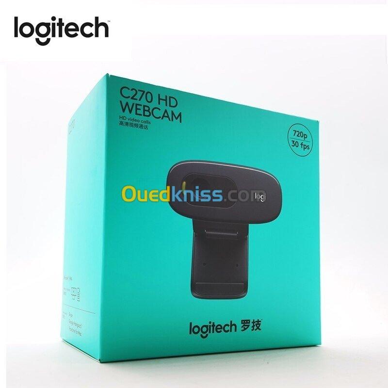  Logitech Webcam C270 HD 720p